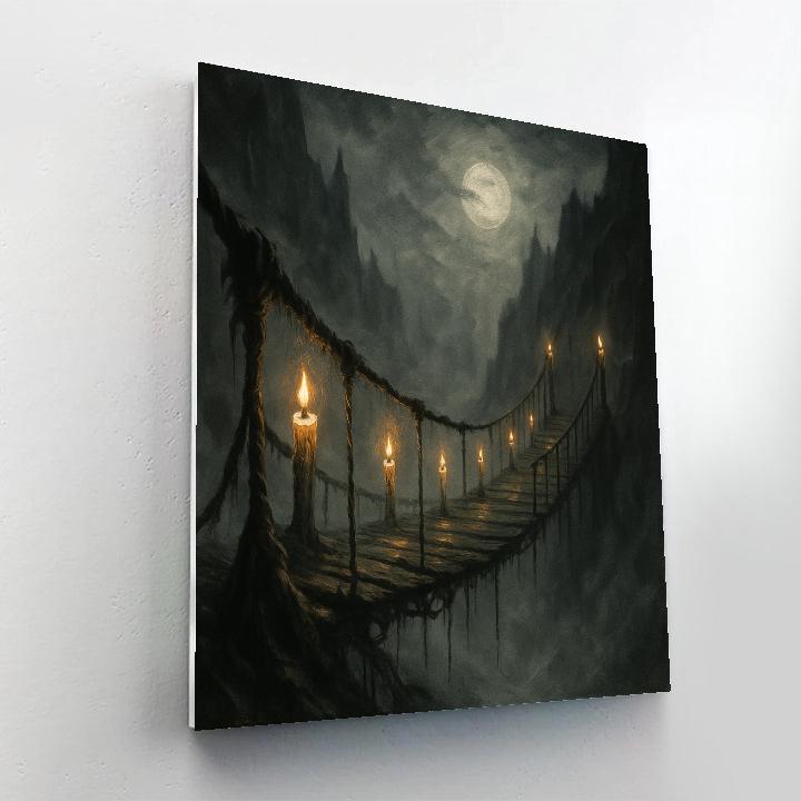 Gossamer Bridge Of Wicks Paint by numbers art