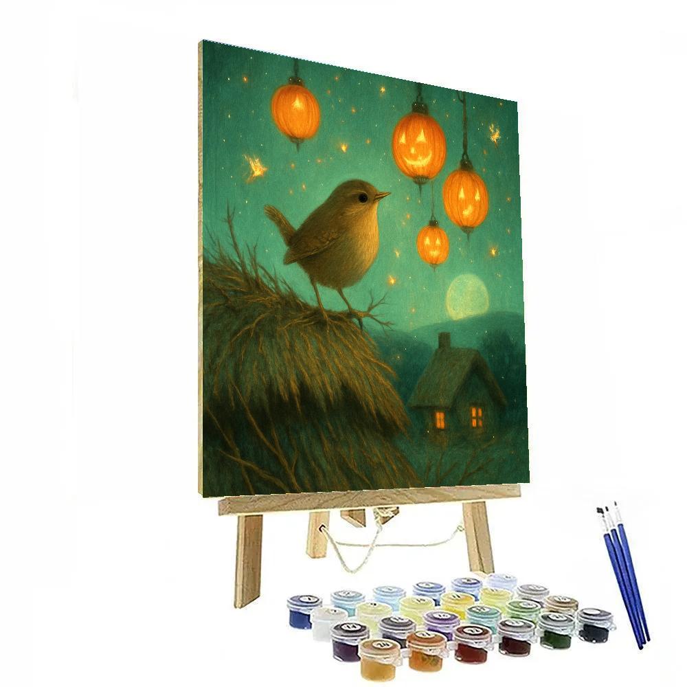 Lanterns Of The Wren Paint by numbers art