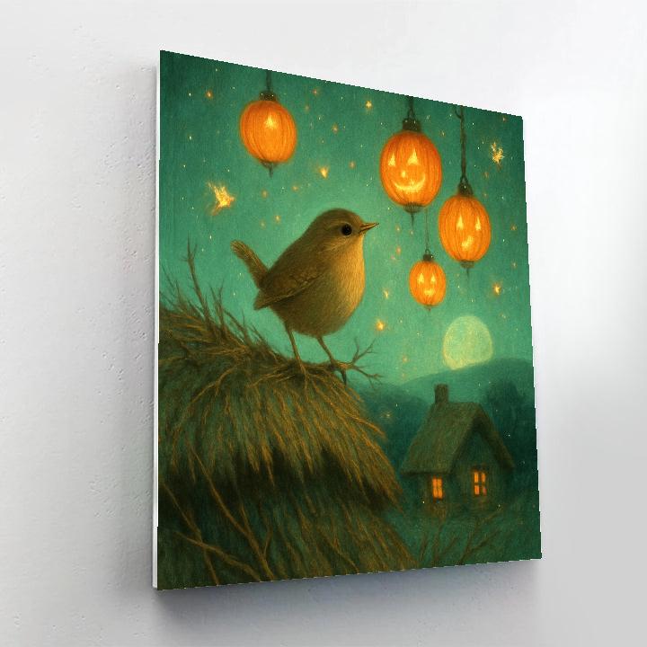 Lanterns Of The Wren Paint by numbers art
