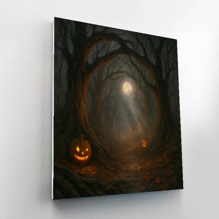 Tanglewood Hollow Lane Paint by numbers art
