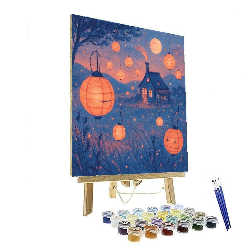 The Lanternmakers Meadow Number painting
