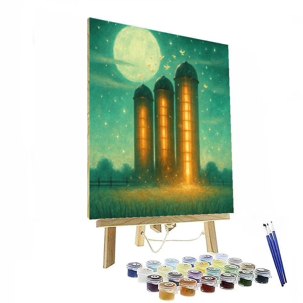 The Midnight Silo Choir Paint by numbers kits