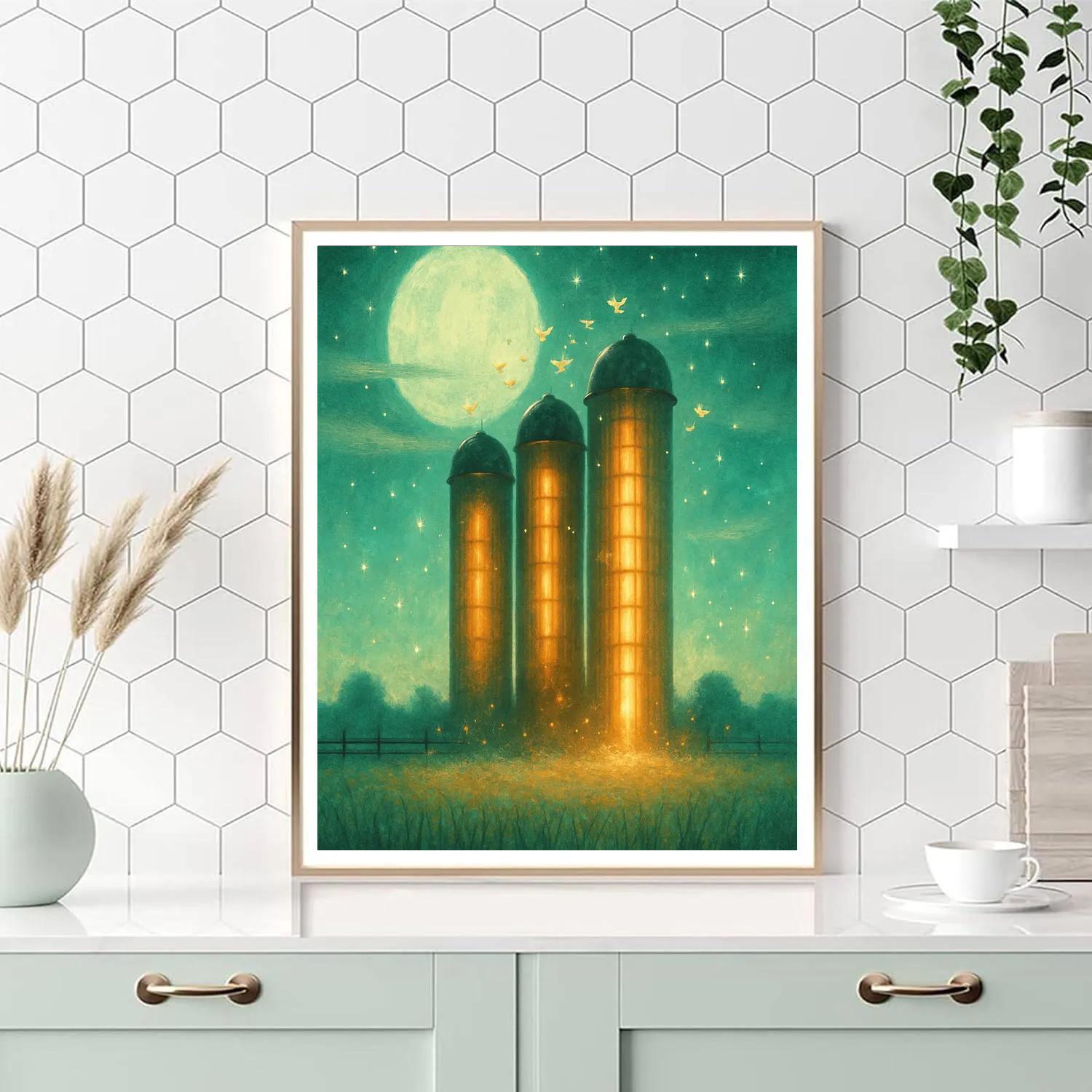 The Midnight Silo Choir Paint by numbers kits