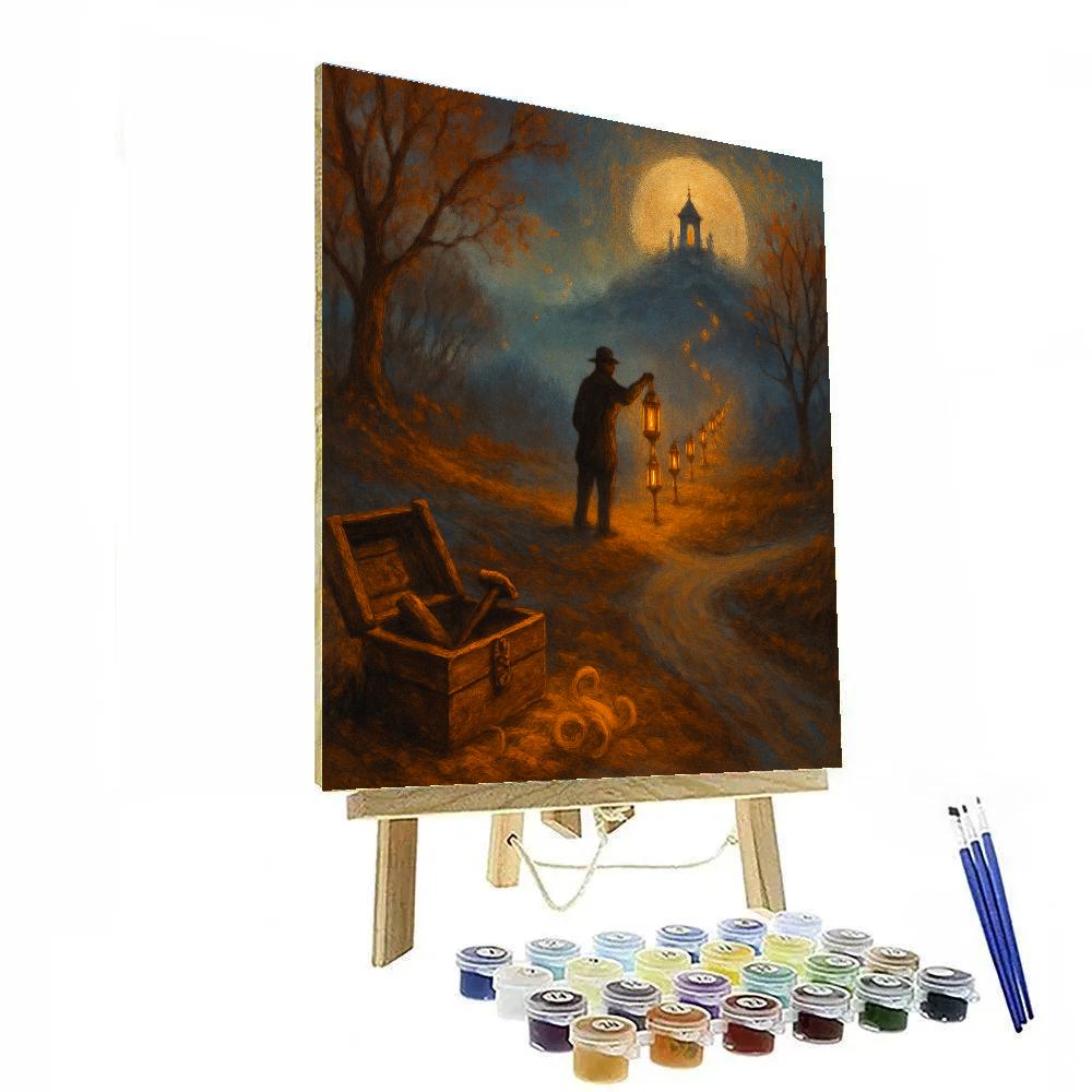 The Lanternwrights Crossroads painting number kit