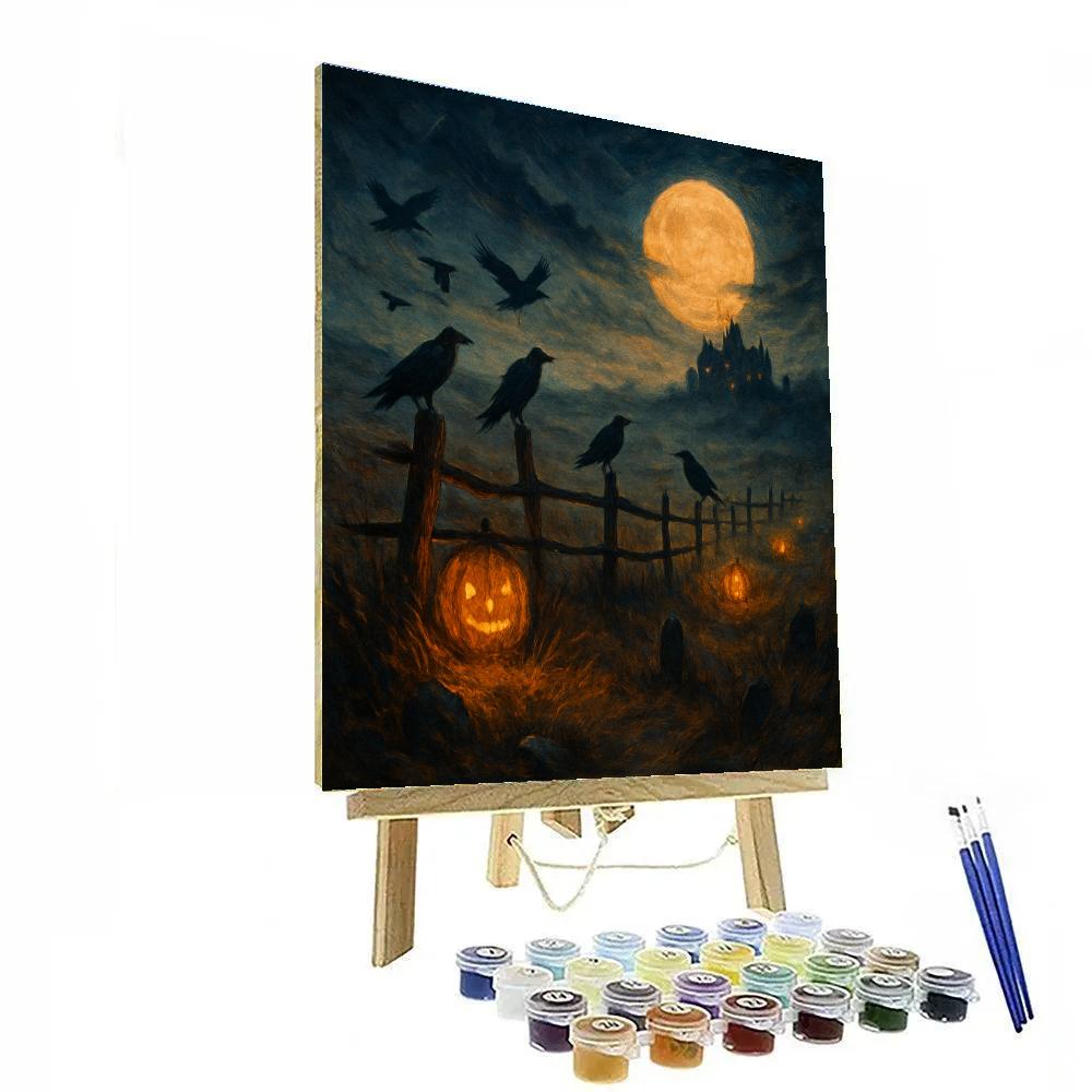 The Ravencourt Moors paint by number