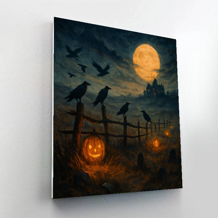 The Ravencourt Moors paint by number