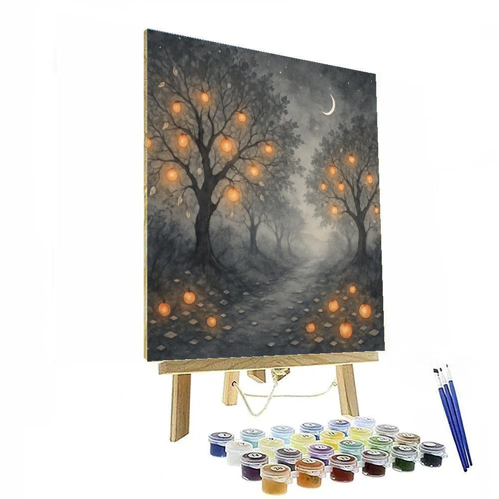 Phantom Orchard Lane Paint by numbers art