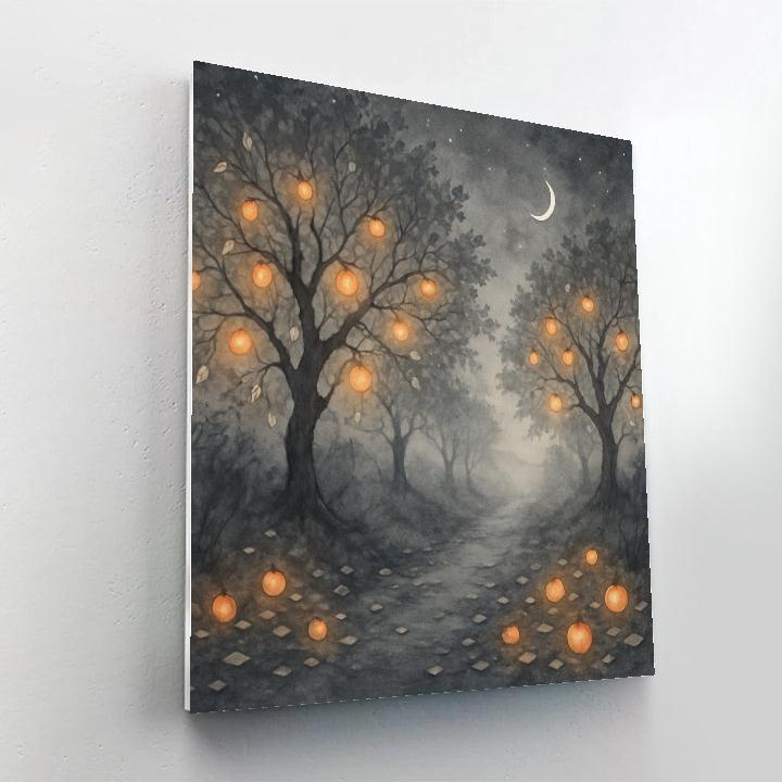 Phantom Orchard Lane Paint by numbers art