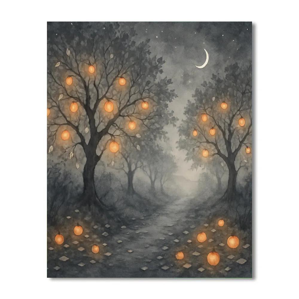 Phantom Orchard Lane Paint by numbers art