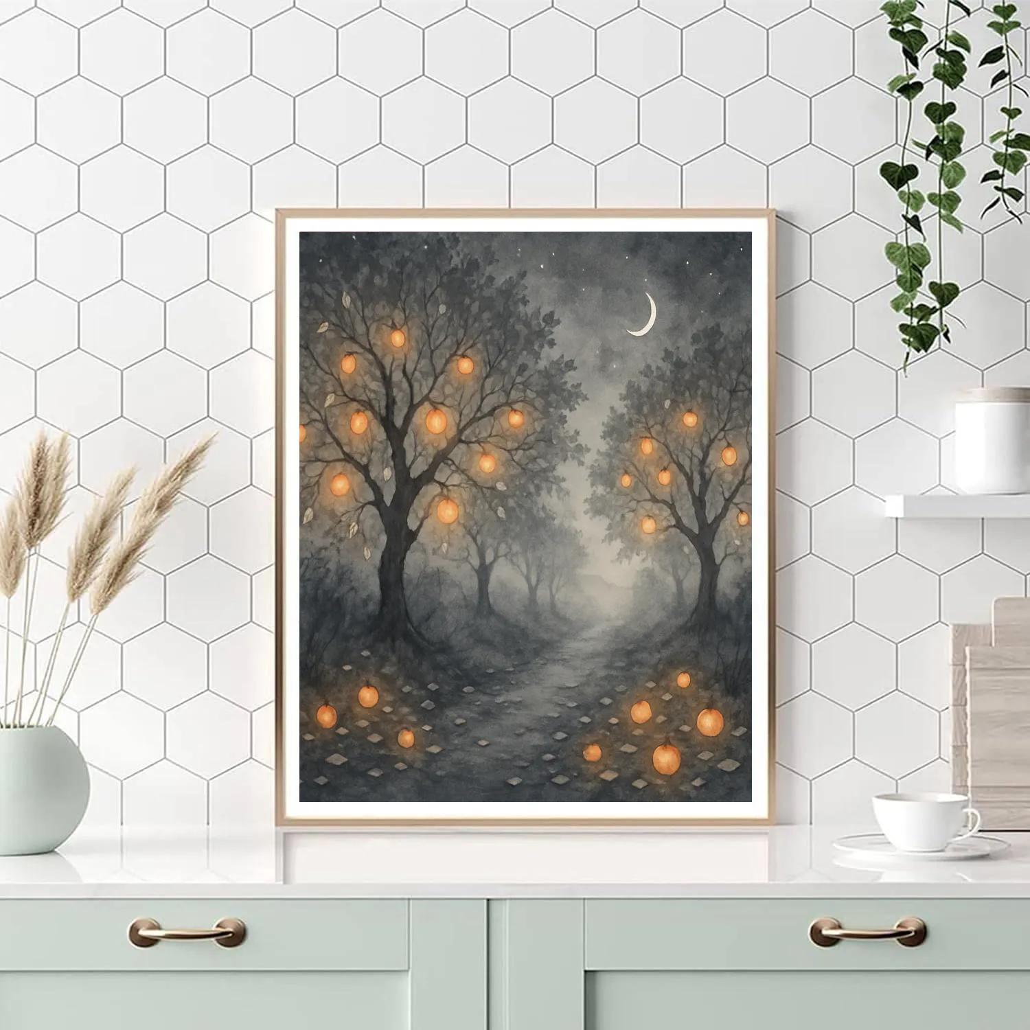 Phantom Orchard Lane Paint by numbers art