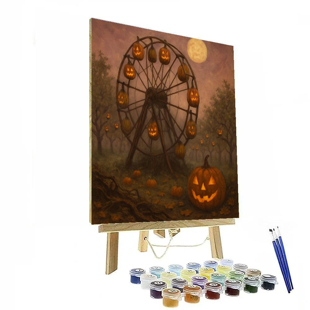 The Hollow Orchard Ferris painting number kit