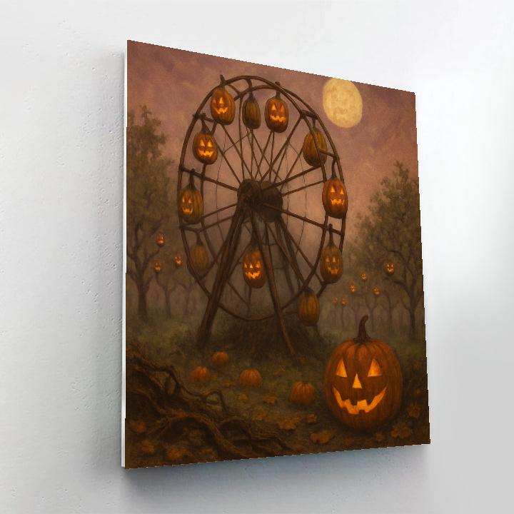 The Hollow Orchard Ferris painting number kit