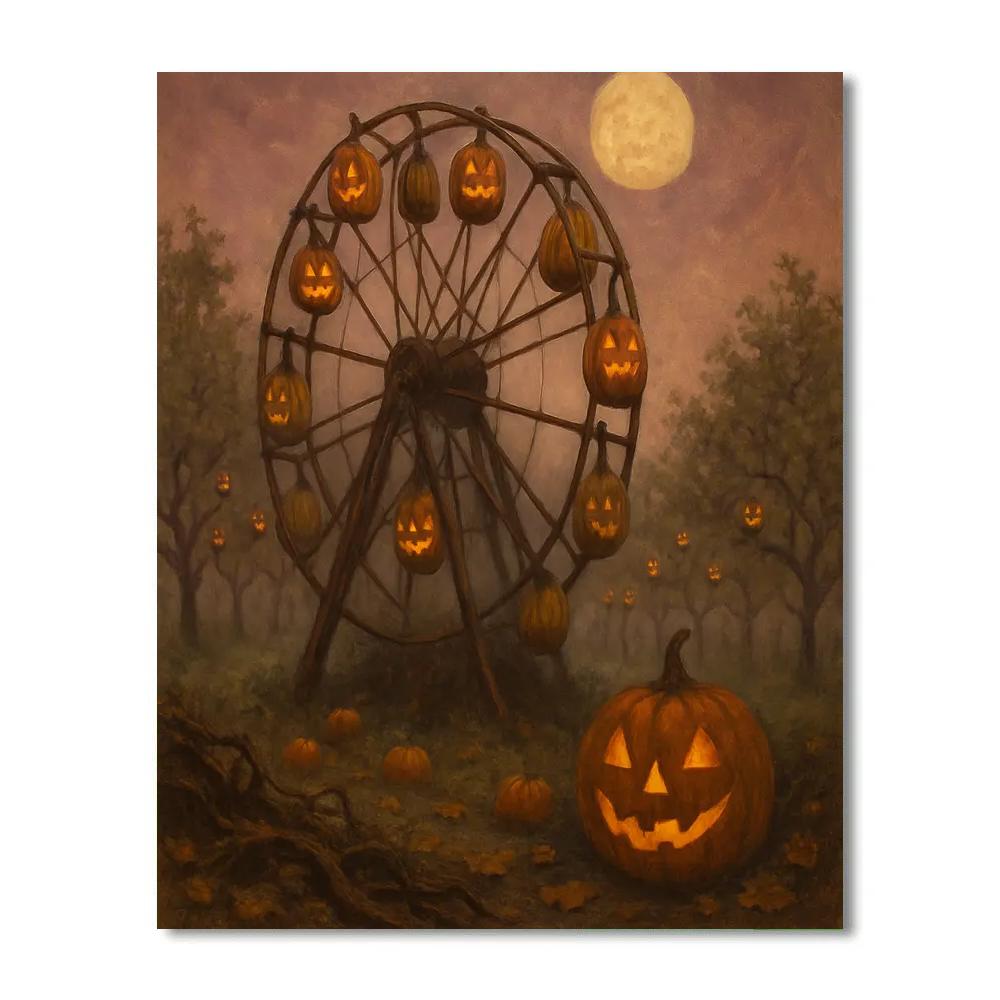 The Hollow Orchard Ferris painting number kit