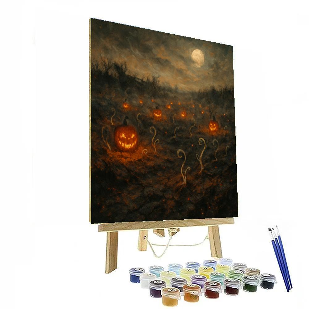 Lanterns Beneath The Ashes painting number kit