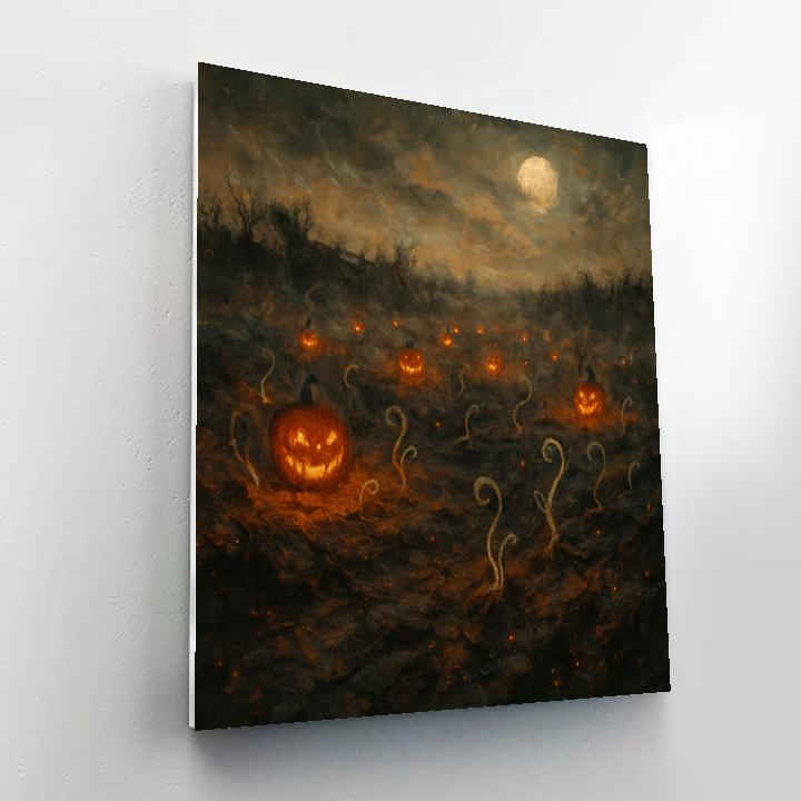 Lanterns Beneath The Ashes painting number kit