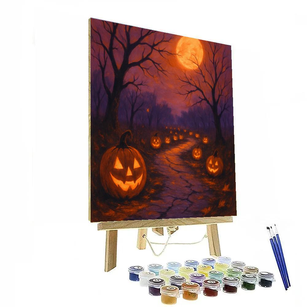 The Hollow Lantern Path Paint by numbers kits