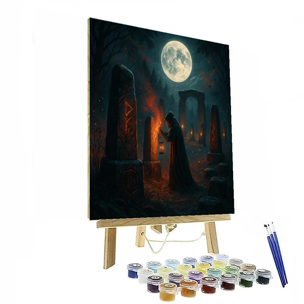 The Lanternkeepers Hollow Paint by numbers kits
