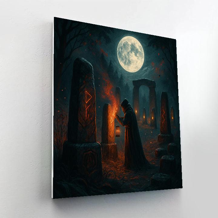 The Lanternkeepers Hollow Paint by numbers kits