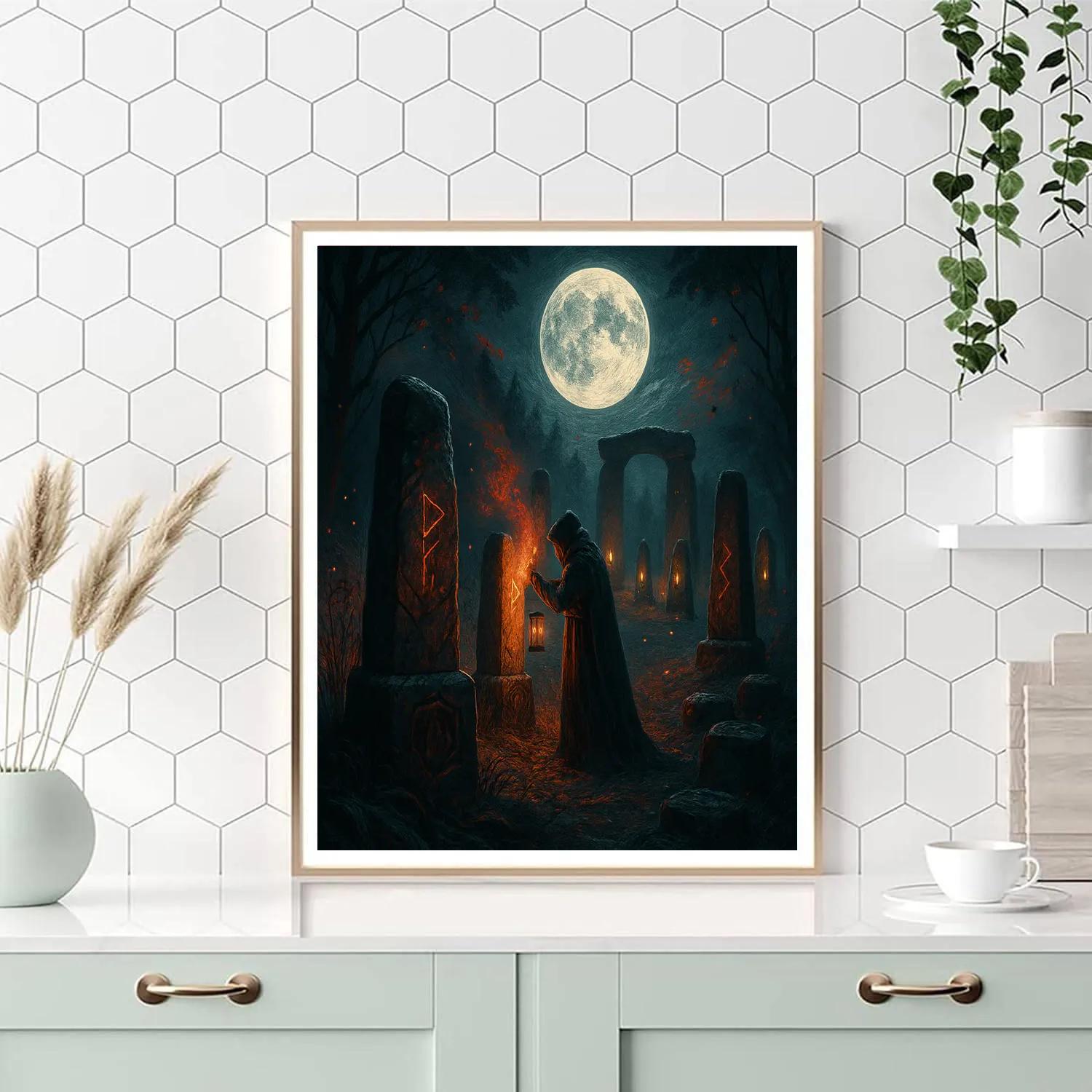 The Lanternkeepers Hollow Paint by numbers kits