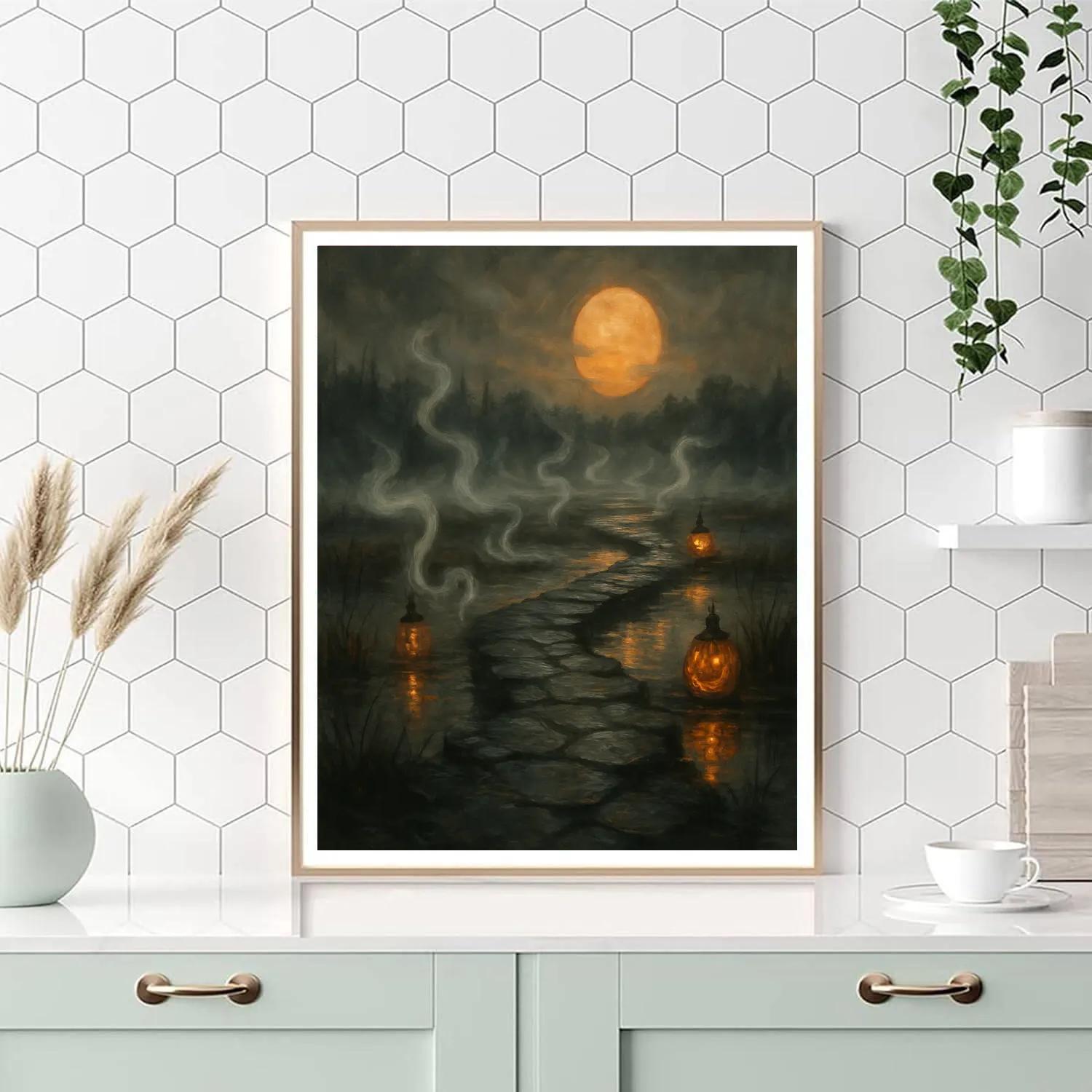 The Wisping Causeway paint by numbers