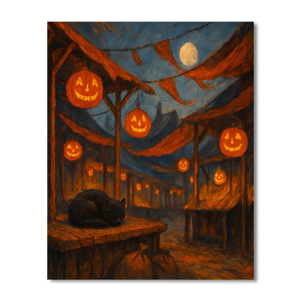 The Hollow Haymarket Paint by numbers kits