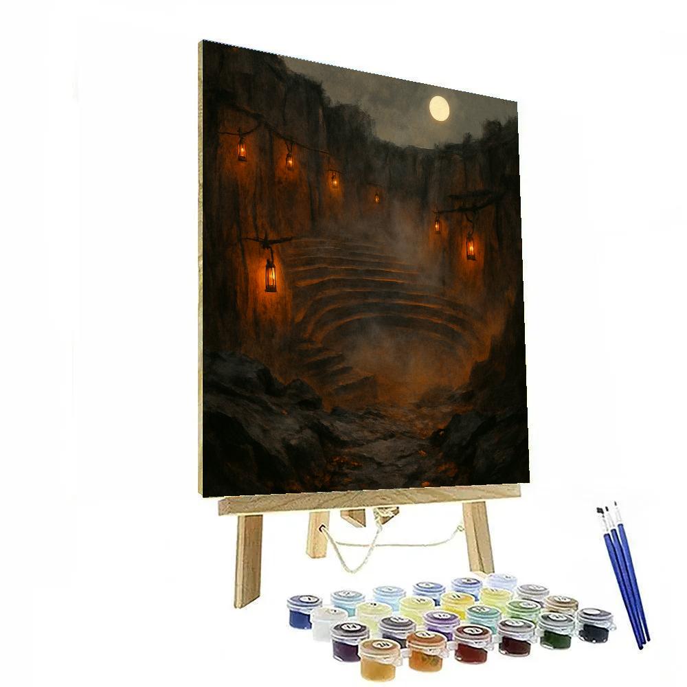 The Lanterned Quarry painting number kit