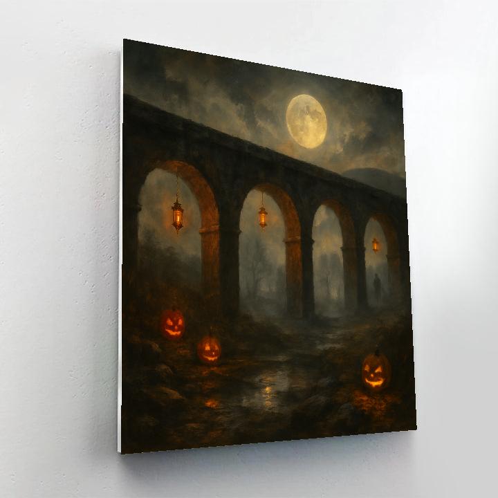 The Lanternline Viaduct paint by number