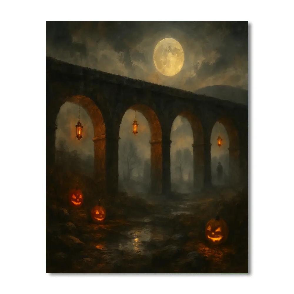 The Lanternline Viaduct paint by number