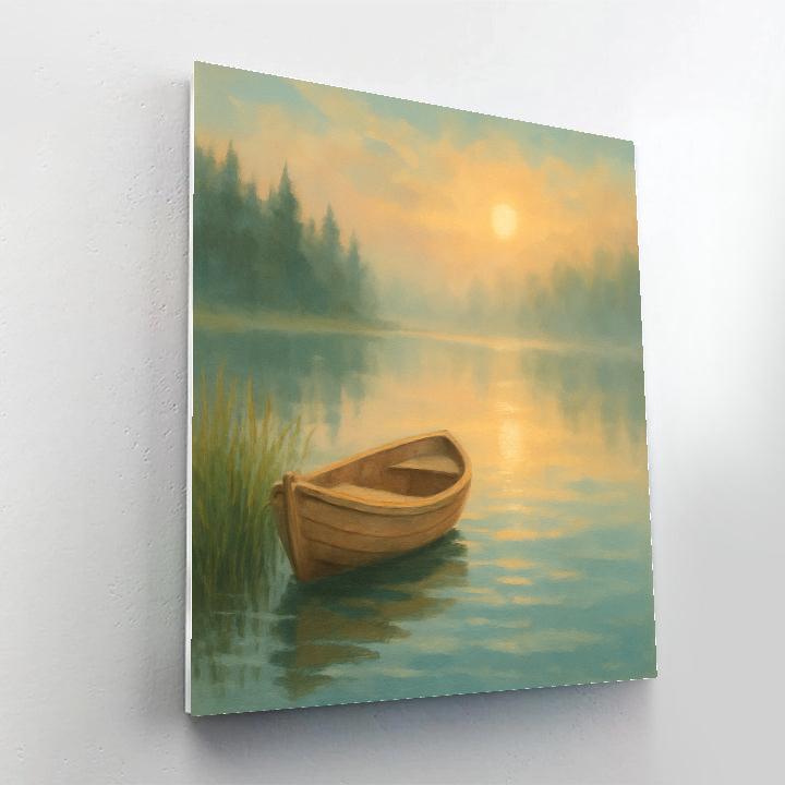 Morning Lake Haven paint by number