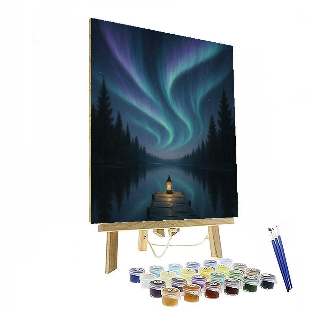 Inspire Aurora Sparks Paint by numbers kits