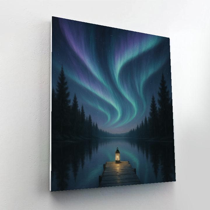 Inspire Aurora Sparks Paint by numbers kits