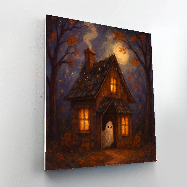 Harvest Moon Storybook House DIY paint by numbers