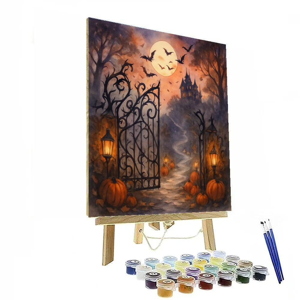 Twisted Gateway To October painting number kit