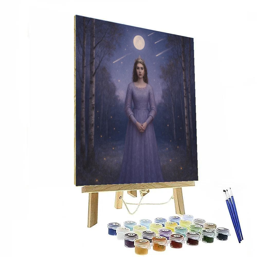 Princess Starlit Coronation Number painting