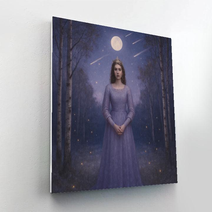 Princess Starlit Coronation Number painting