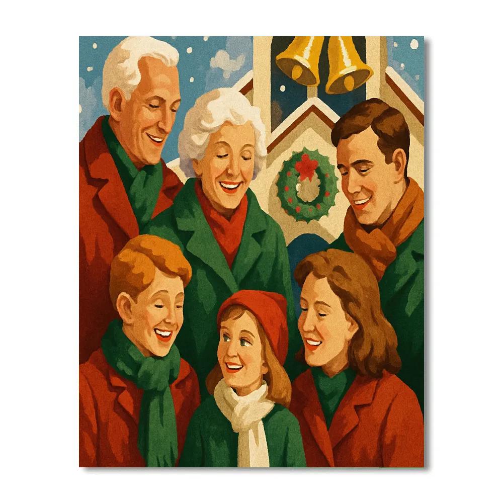 Bell-Ring Reunion Paint by numbers kits