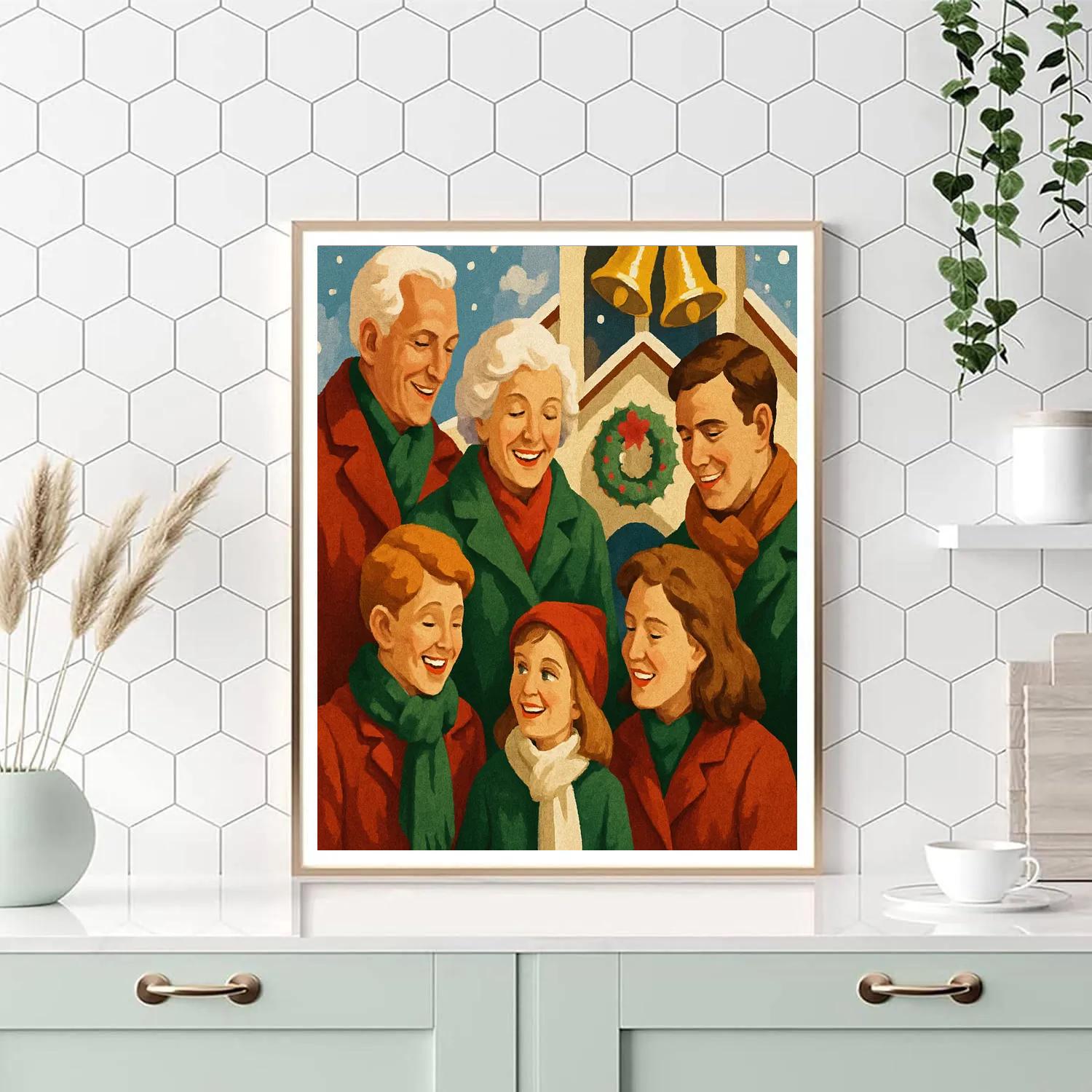 Bell-Ring Reunion Paint by numbers kits