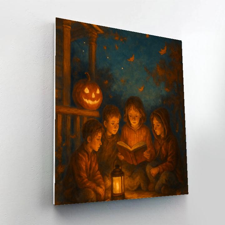 Porch Midnight Story Hour paint by color