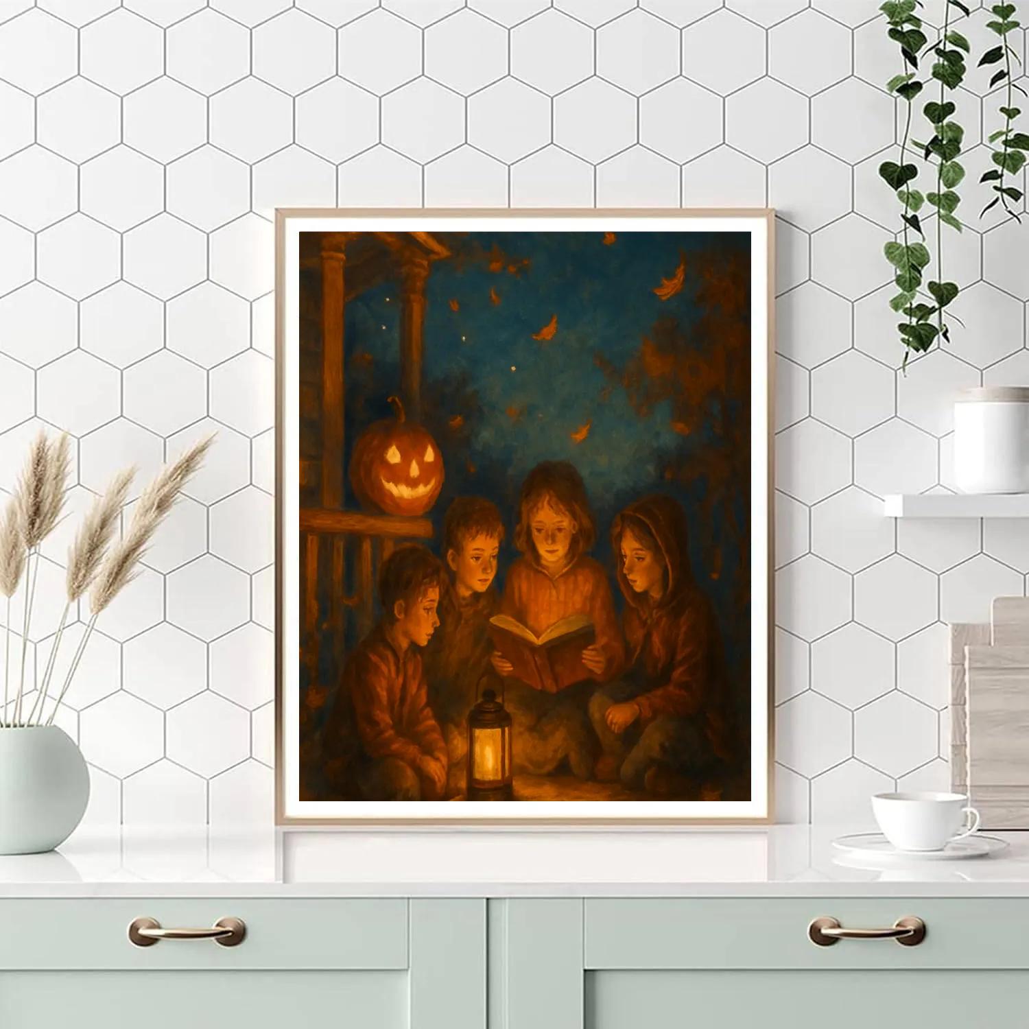 Porch Midnight Story Hour paint by color