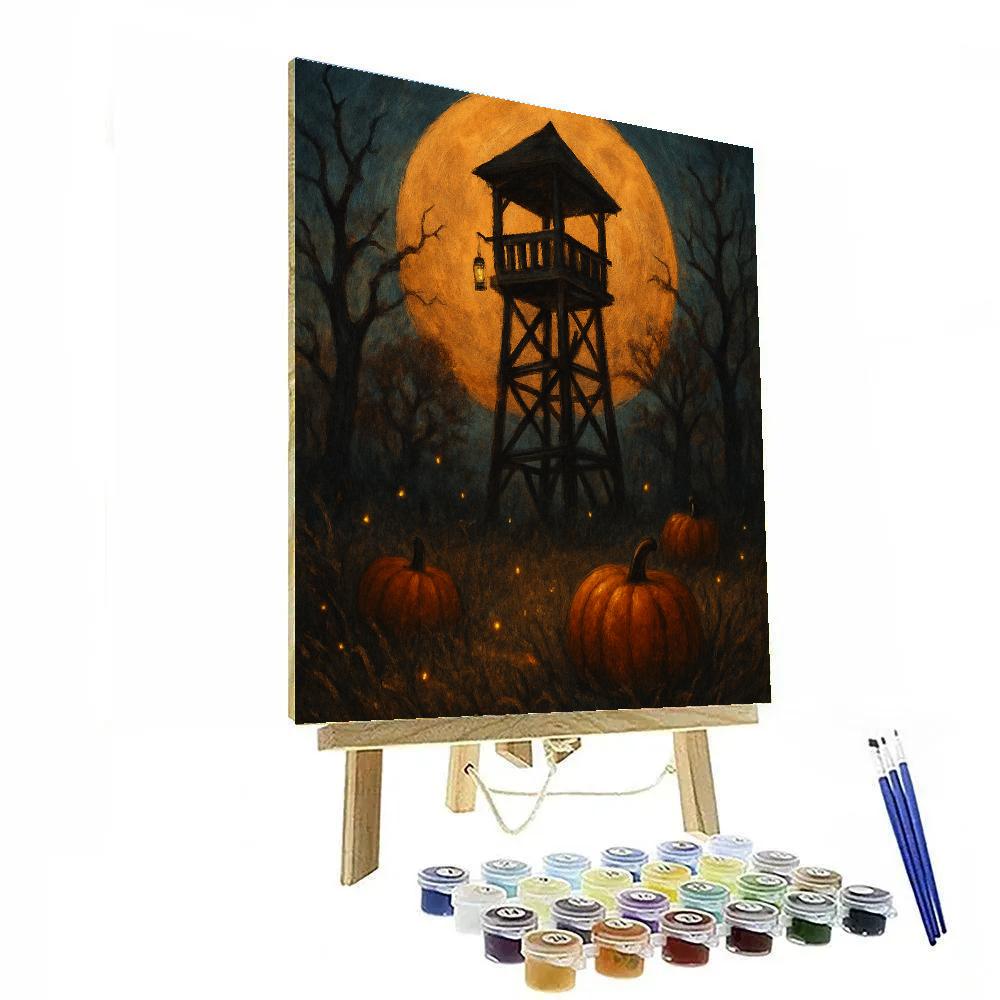 Harvest Moon Watchtower Numbered painting kits