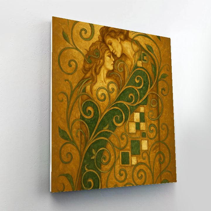 Gustav Gilded Spiral paint by color