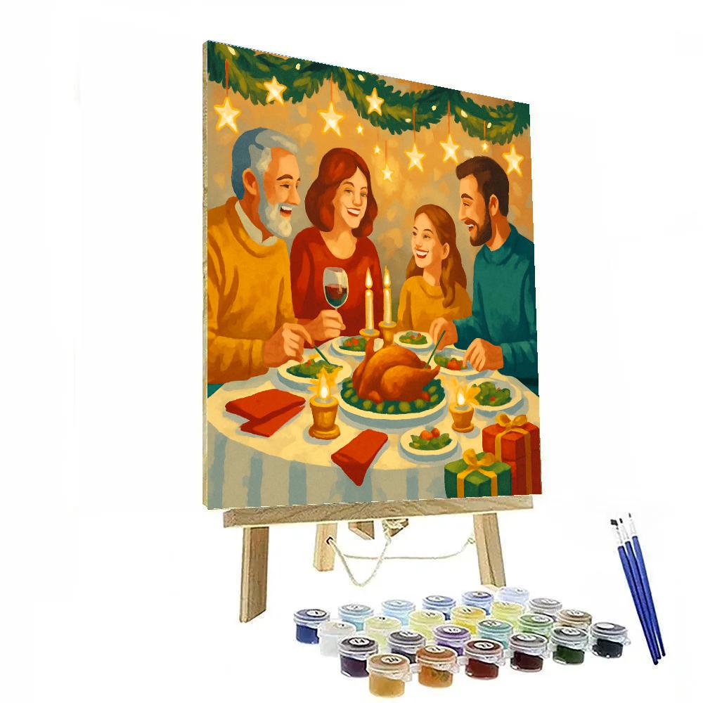 Twinkling Star Feast Paint by numbers kits