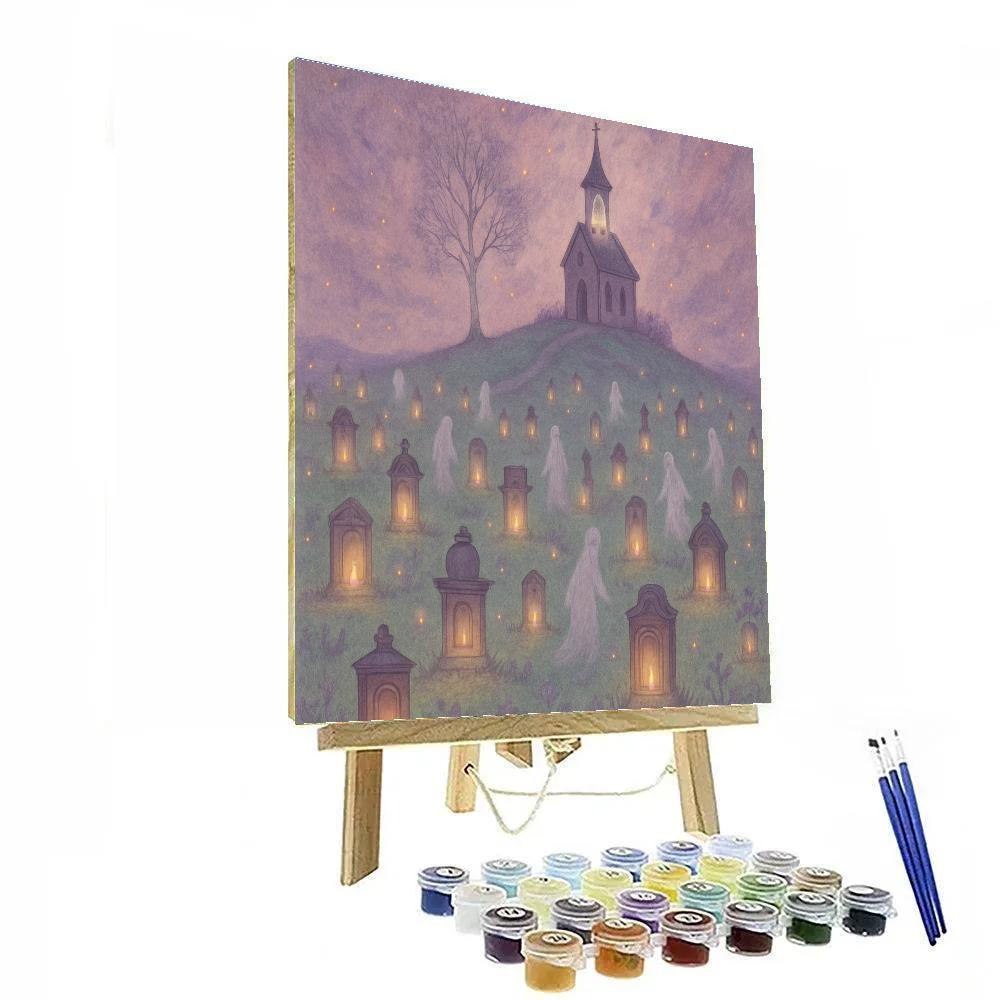 Lantern Field Of The Forgotten Painting by numbers kit