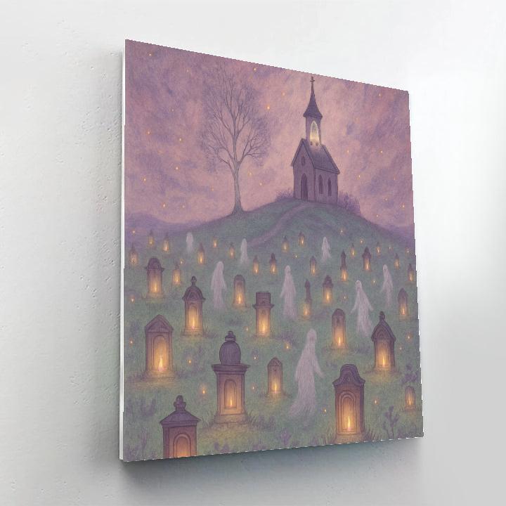 Lantern Field Of The Forgotten Painting by numbers kit