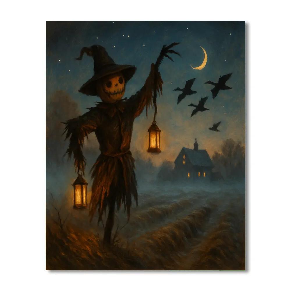 Twilight Scarecrow Sentinel Paint by numbers kits