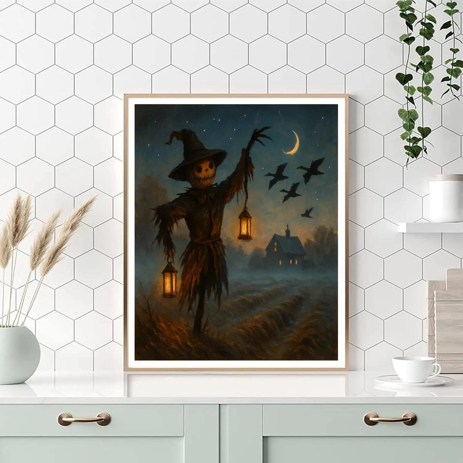 Twilight Scarecrow Sentinel Paint by numbers kits