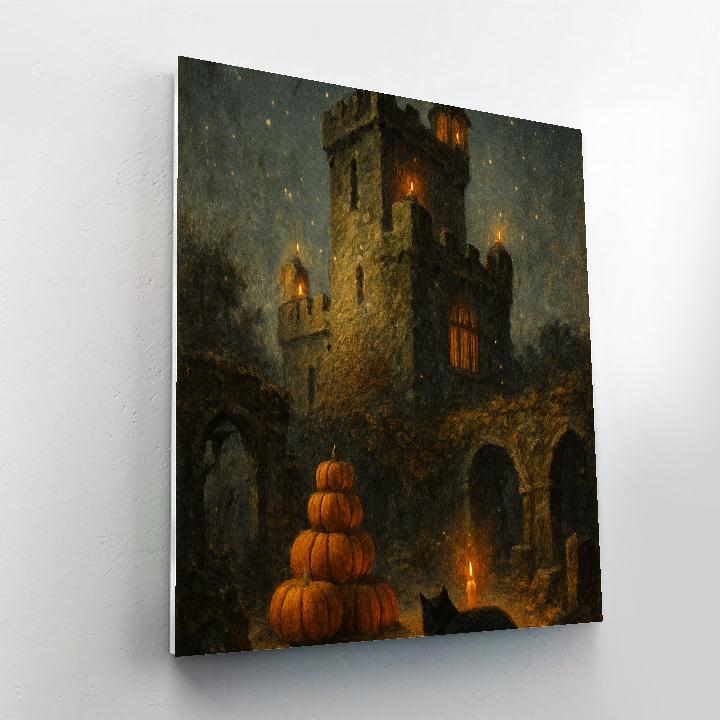 Glimmer Of The Lantern Keep Paint by numbers art