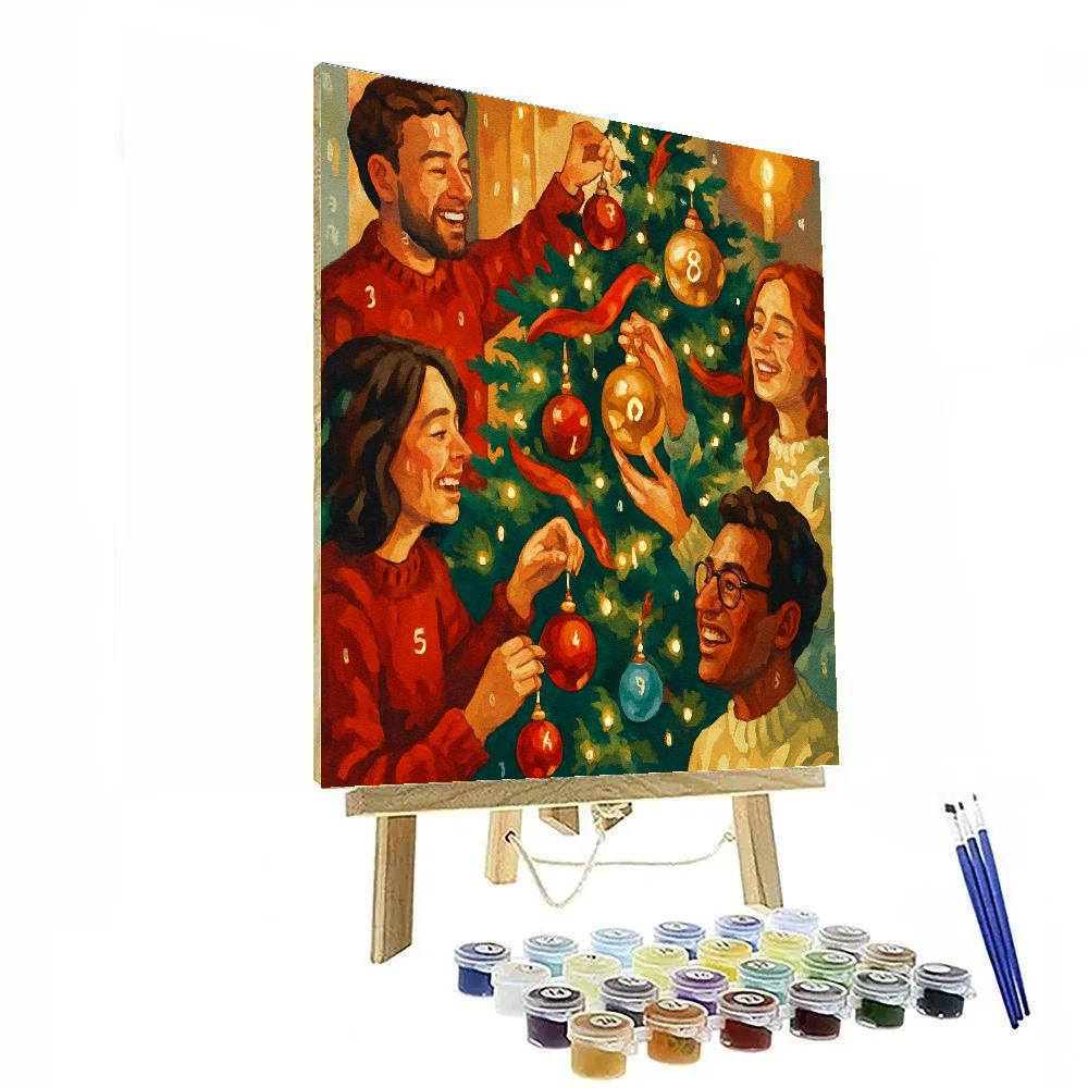 Ornament Hanging Jubilee Paint by numbers art