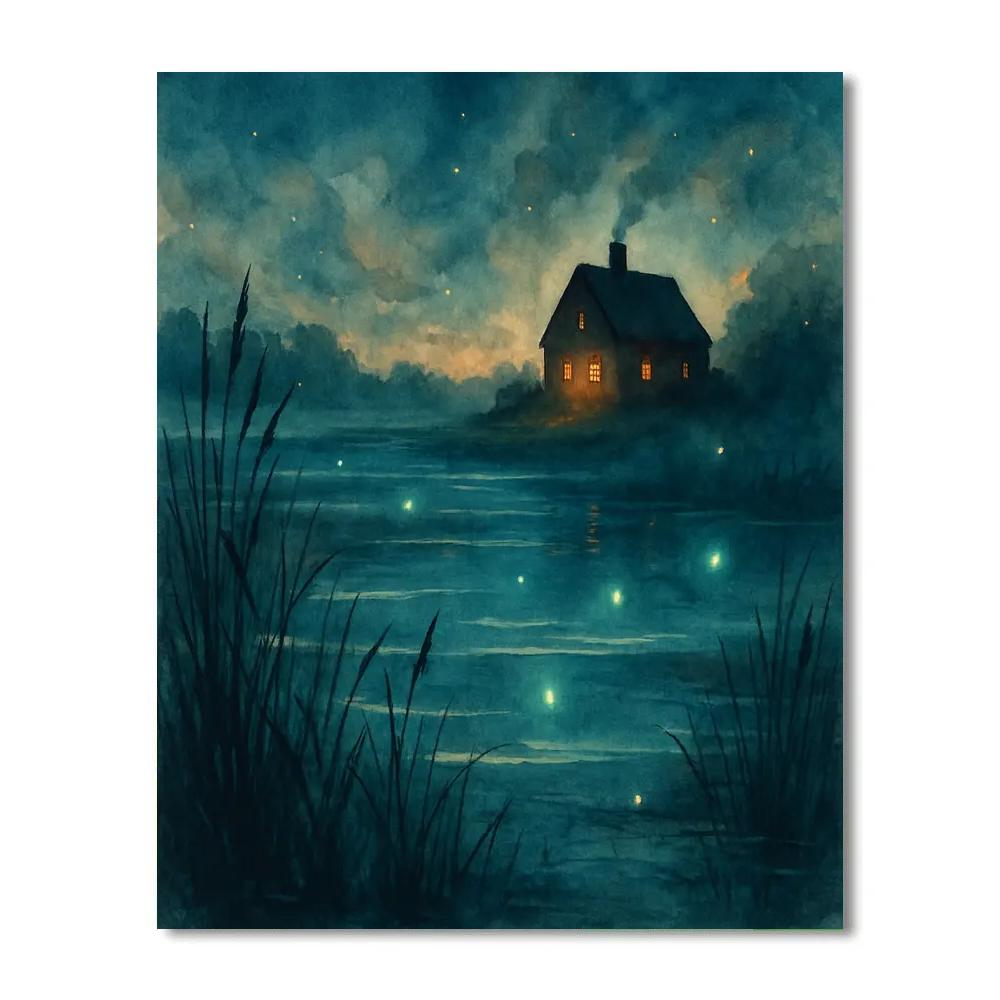 Marshlight Of Hollowmere Paint by numbers kits