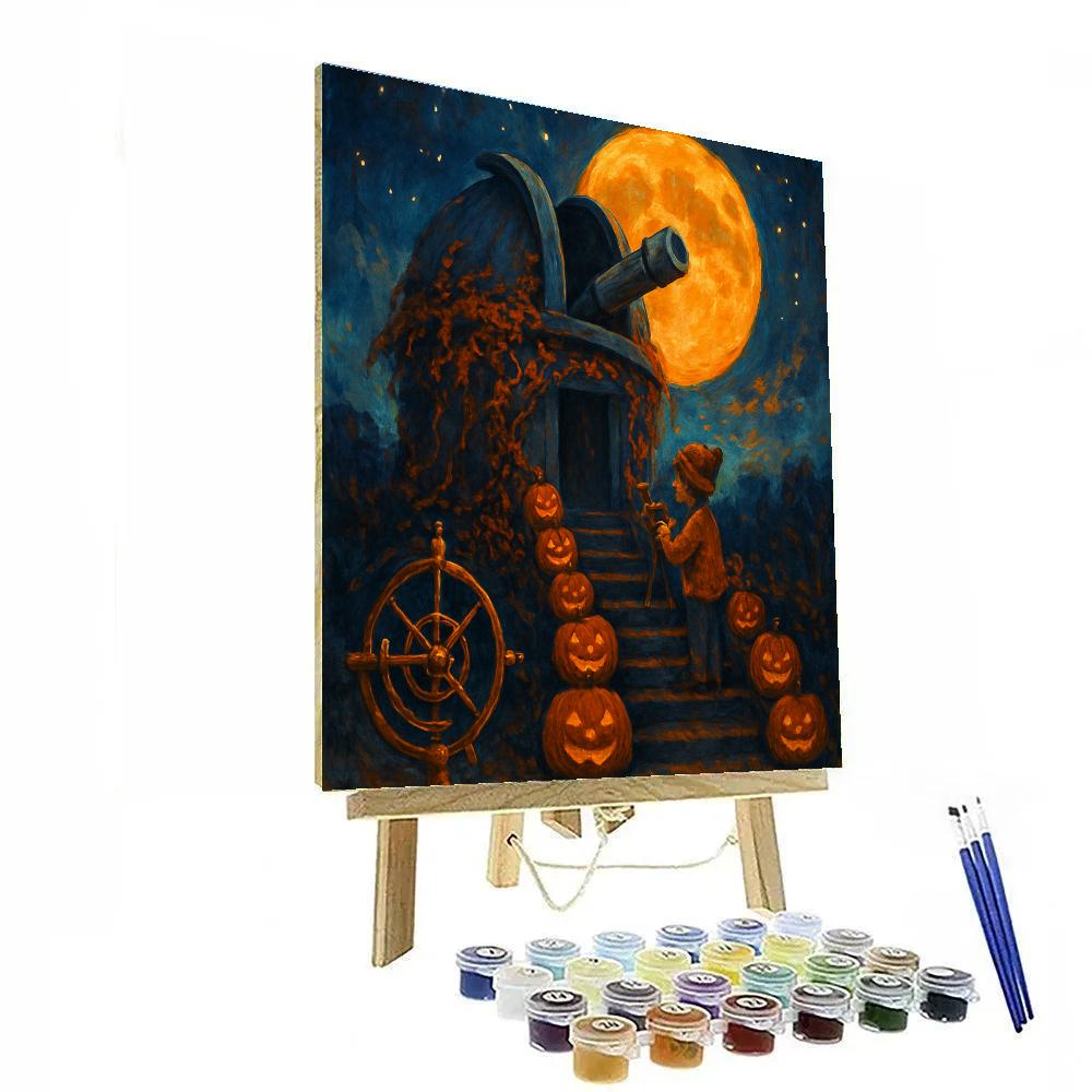 The Autumn Observatory Paint by numbers kits